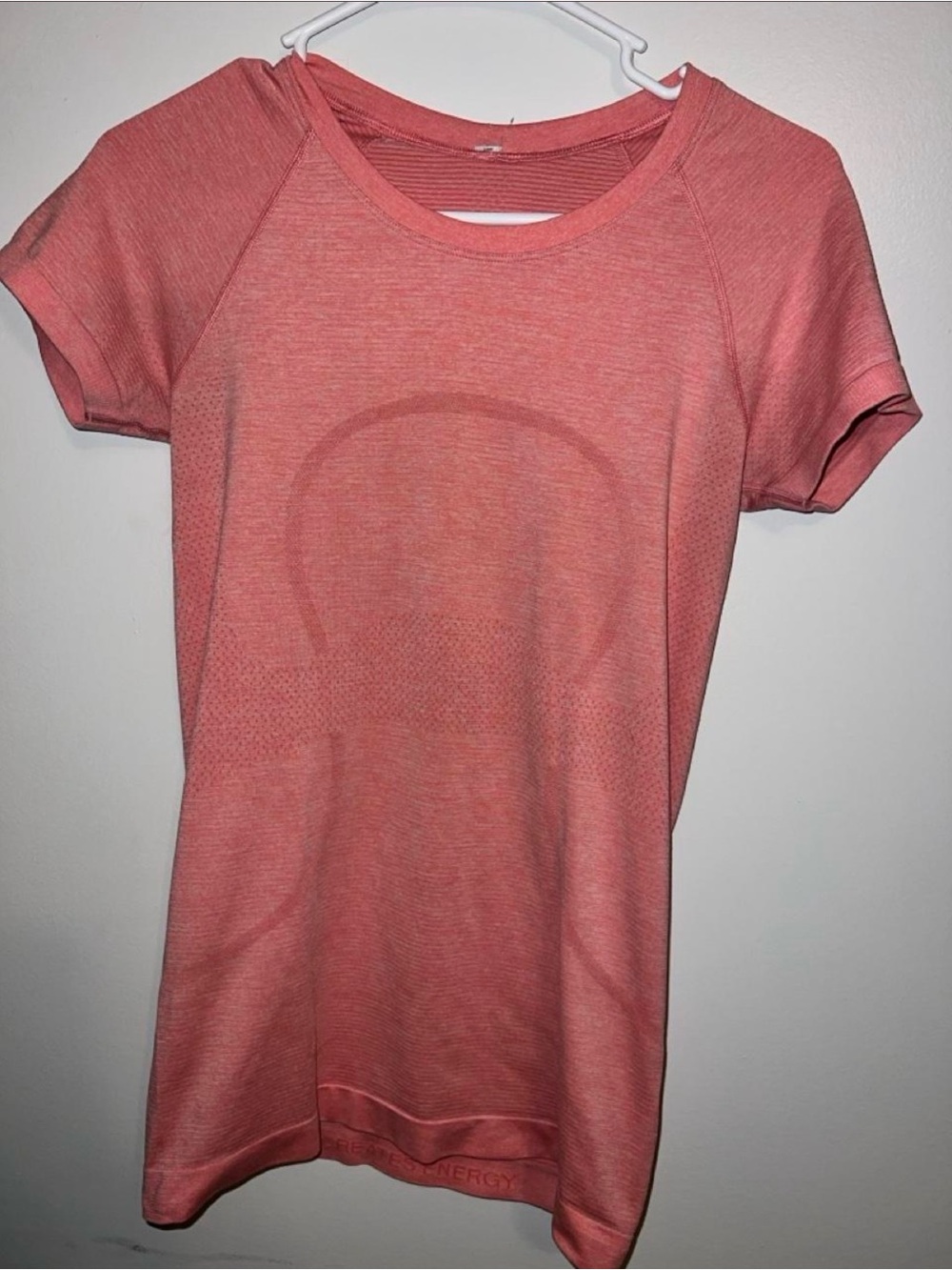 lululemon pink swiftly tech top